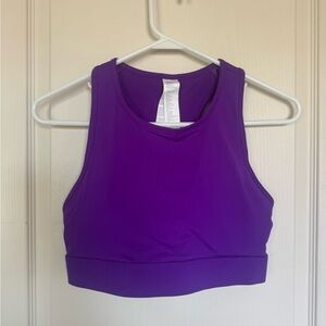 Purple Fabletics Women's Sports Bra Sz M